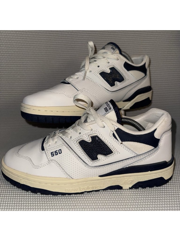 New Balance 550 X Aime Leon Dore Ald White Beige Navy Sneakers Shoes Men’s 11
